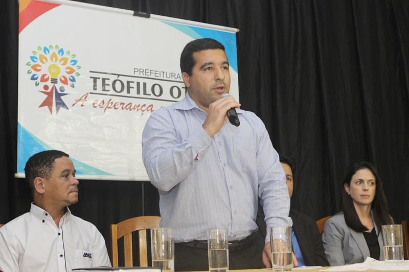 Vereador Fábio Lemes, presidente da Câmara de Teófilo Otoni